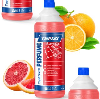 TENZI Top Efekt Perfume AMORE czerwony - Płyn do mycia posadzek i pielęgnacji - Zapachowy - 1L