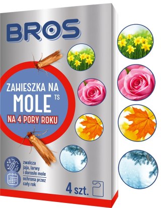 BROS - zawieszka na mole 4 pory roku 4szt