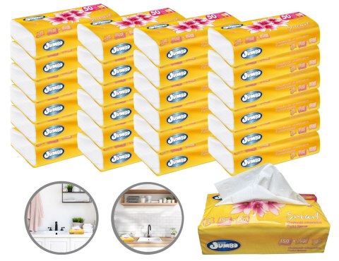 Chusteczki uniwersalne 200 szt. SŁONIK JUMBO SMART folia 2W - 900 op.