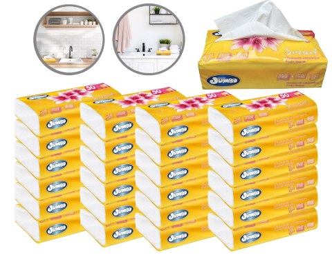 Chusteczki uniwersalne 200 szt. SŁONIK JUMBO SMART folia 2W - 900 op.