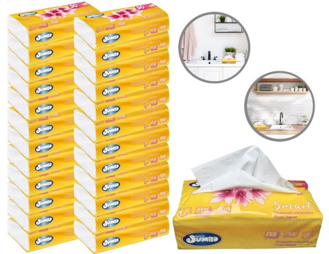 Chusteczki uniwersalne 200 szt. SŁONIK JUMBO SMART folia 2W - 900 op.