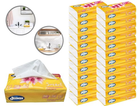 Chusteczki uniwersalne 200 szt. SŁONIK JUMBO SMART folia 2W - 900 op.