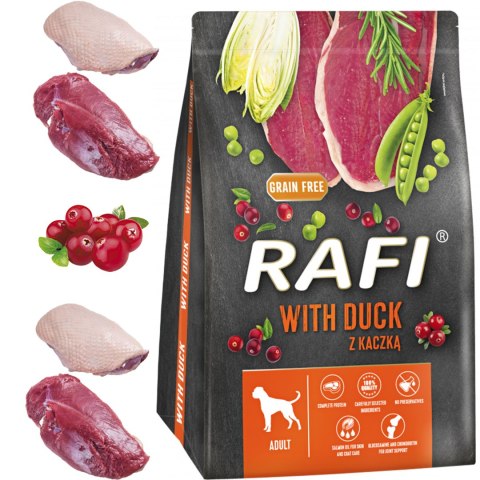 Sucha Karma Dla Psa RAFI Adult z Kaczką 3 kg - 1 szt.