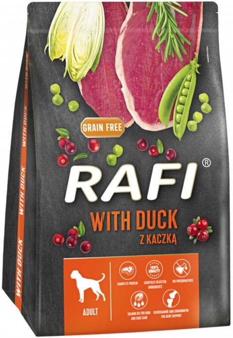 Sucha Karma Dla Psa RAFI Adult z Kaczką 3 kg - 2 szt.