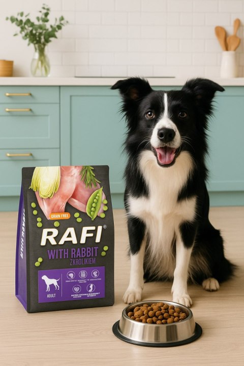 Sucha Karma Dla Psa RAFI Adult z Królikiem 3 kg - 1 szt.
