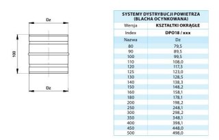 ZŁĄCZKA OCYNKOWANA 130MM