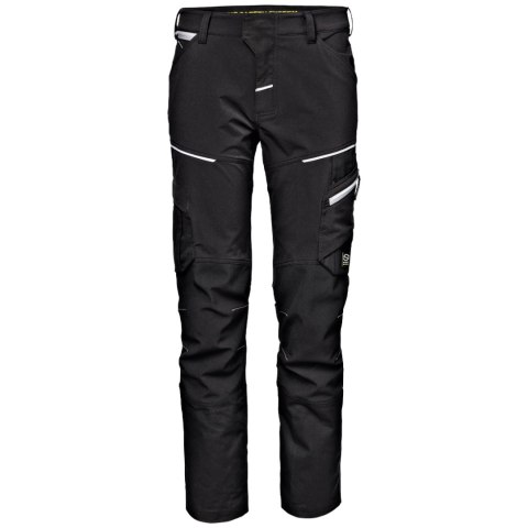 SPODNIE DO PASA SIR GEMINI GUARD, CZARNE, ROZMIAR 50