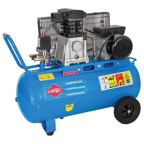 KOMPRESOR OLEJOWY 90L HL 340-90 3KM 10 BAR
