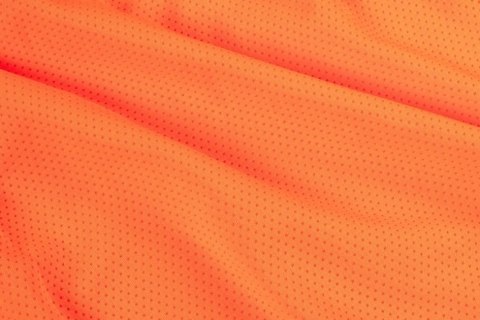 KOSZULKA T-SHIRT OSTRZEGAWCZY CIEMNY DÓŁ POMARAŃCZOWY M