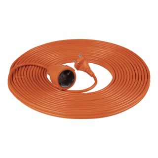 PRZEDŁUŻACZ OGRODOWY 30M OMY 2X1MM2 IP20 POMARAŃCZOWY