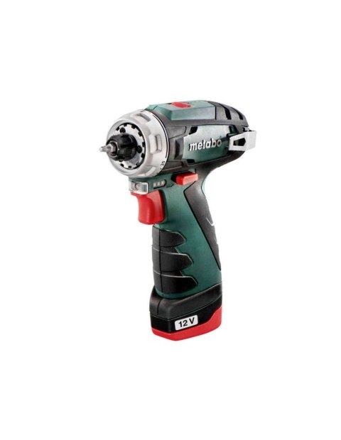 WIERTARKO-WKRĘTARKA AKUMULATOROWA 12V POWERMAXX BS 1*2.0AH