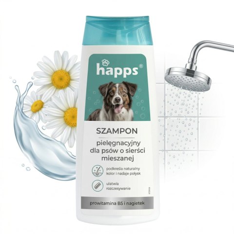 HAPPS - szampon pielęgnacyjny dla psów o sierści mieszanej 200ml