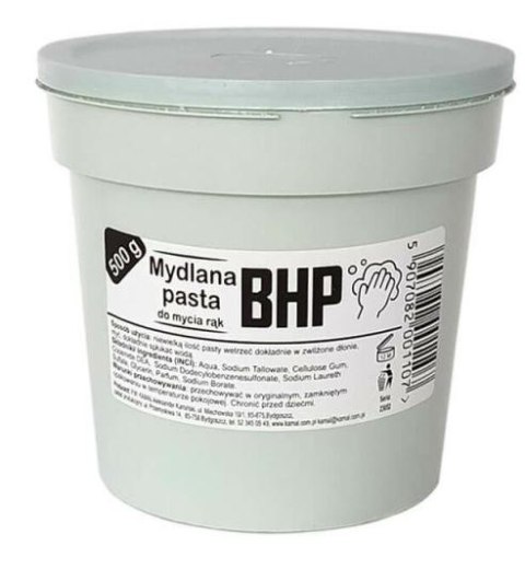 PASTA BHP DO MYCIA RĄK, MYDLANA 500G