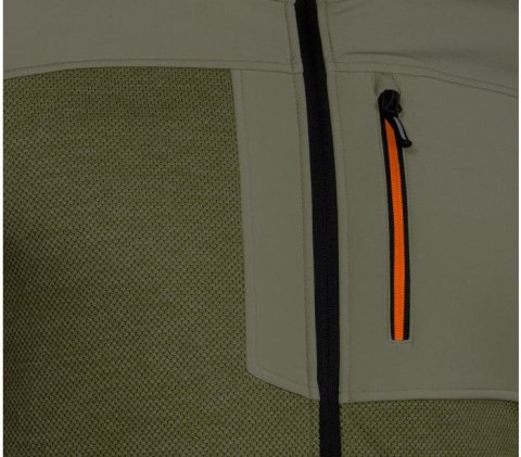 BLUZA SOFTSHELL OUTDOOR ZIELONA ROZMIAR XXL