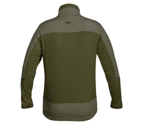 BLUZA SOFTSHELL OUTDOOR ZIELONA ROZMIAR XXL