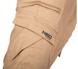 SPODNIE ROBOCZE OUTDOOR TYPU JOGGER BEŻOWE ROZMIAR XXL