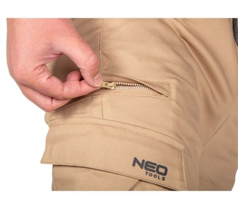 SPODNIE ROBOCZE OUTDOOR TYPU JOGGER BEŻOWE ROZMIAR XL