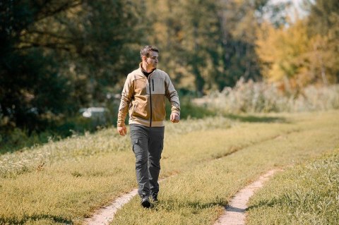 SPODNIE ROBOCZE OUTDOOR TYPU JOGGER SZARE ROZMIAR XL