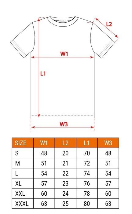 T-SHIRT COMFORT ROZMIAR M