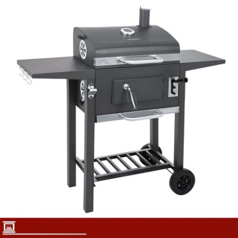 Grill Ogrodowy Z Pokrywą 105x110x50cm Kaminer