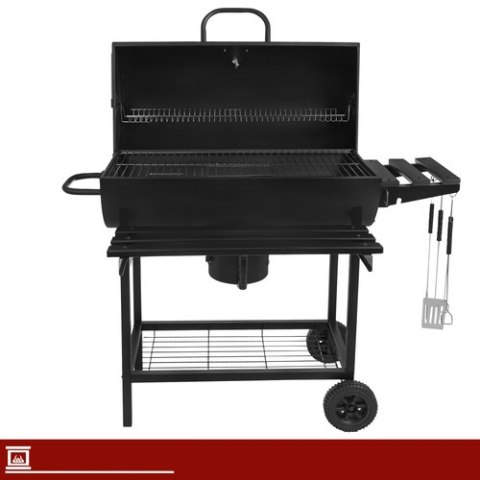 Grill Ogrodowy Z Pokrywą 108x67x96cm Kaminer