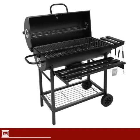 Grill Ogrodowy Z Pokrywą 108x67x96cm Kaminer