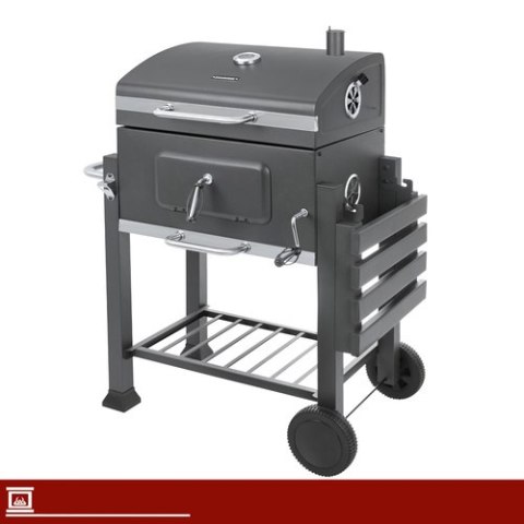 Grill Ogrodowy Z Pokrywą 114x67x120cm Kaminer