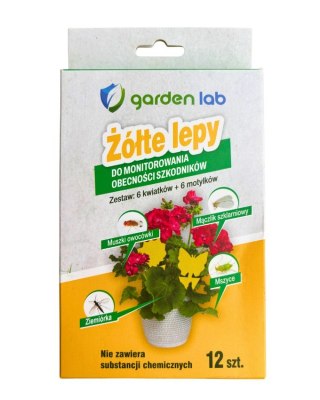 ŻÓŁTE LEPY PRZECIWKO INSEKTOM 12 SZT
